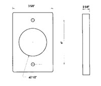 <!--Dimensional Drawing for Weld Flange Risers-->
